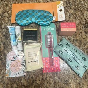 NEW! Bundle of 9 self care skincare and jewelry items
